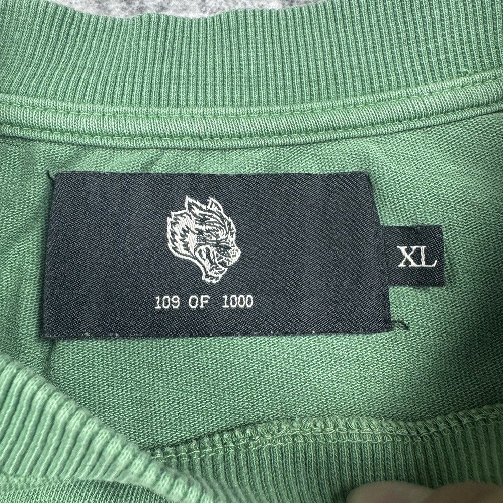 Darc Sport Wolves Club Green Wolf Shirt Bodybuilding Men's XL - Picture 3 of 5